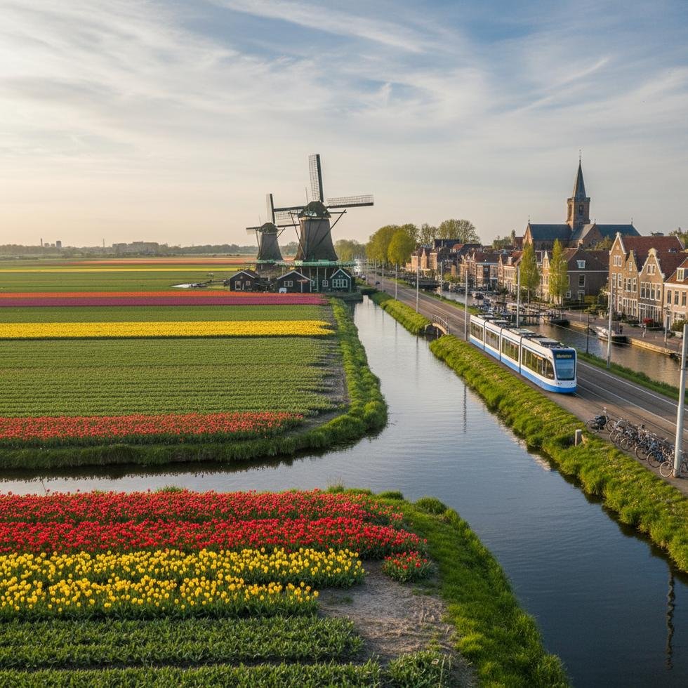 Hollanda'da gezilecek yerler ve ulaşım bilgileri