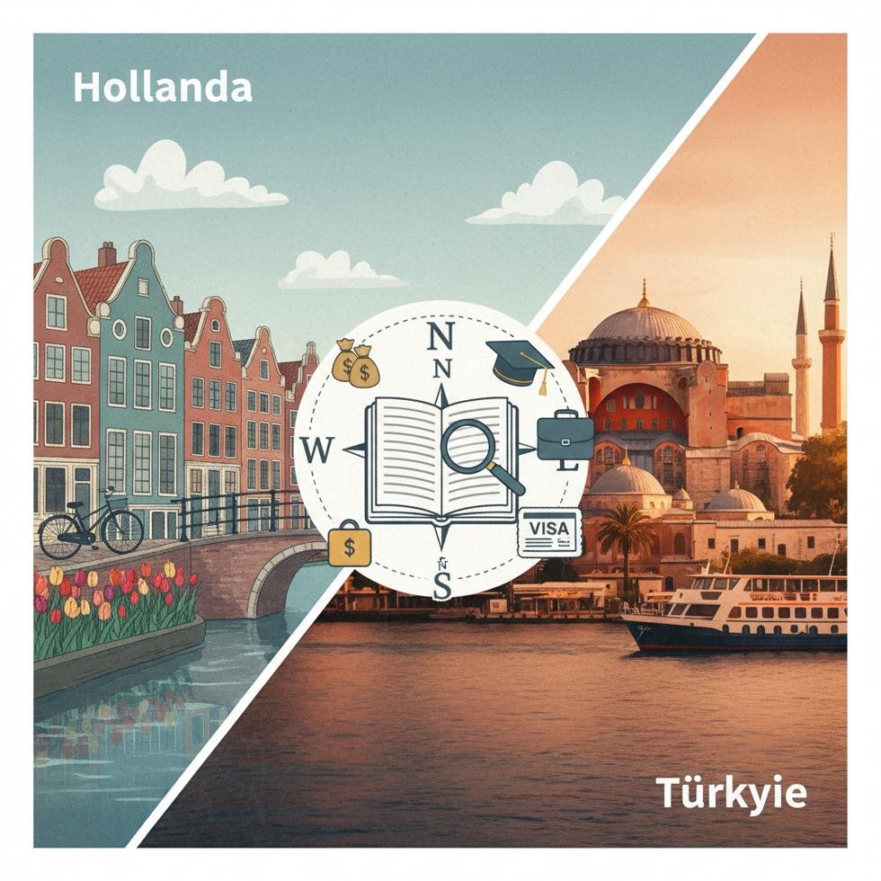 Hollanda ve Türkiye’de eğitim ve kariyer fırsatlarını karşılaştıran rehber