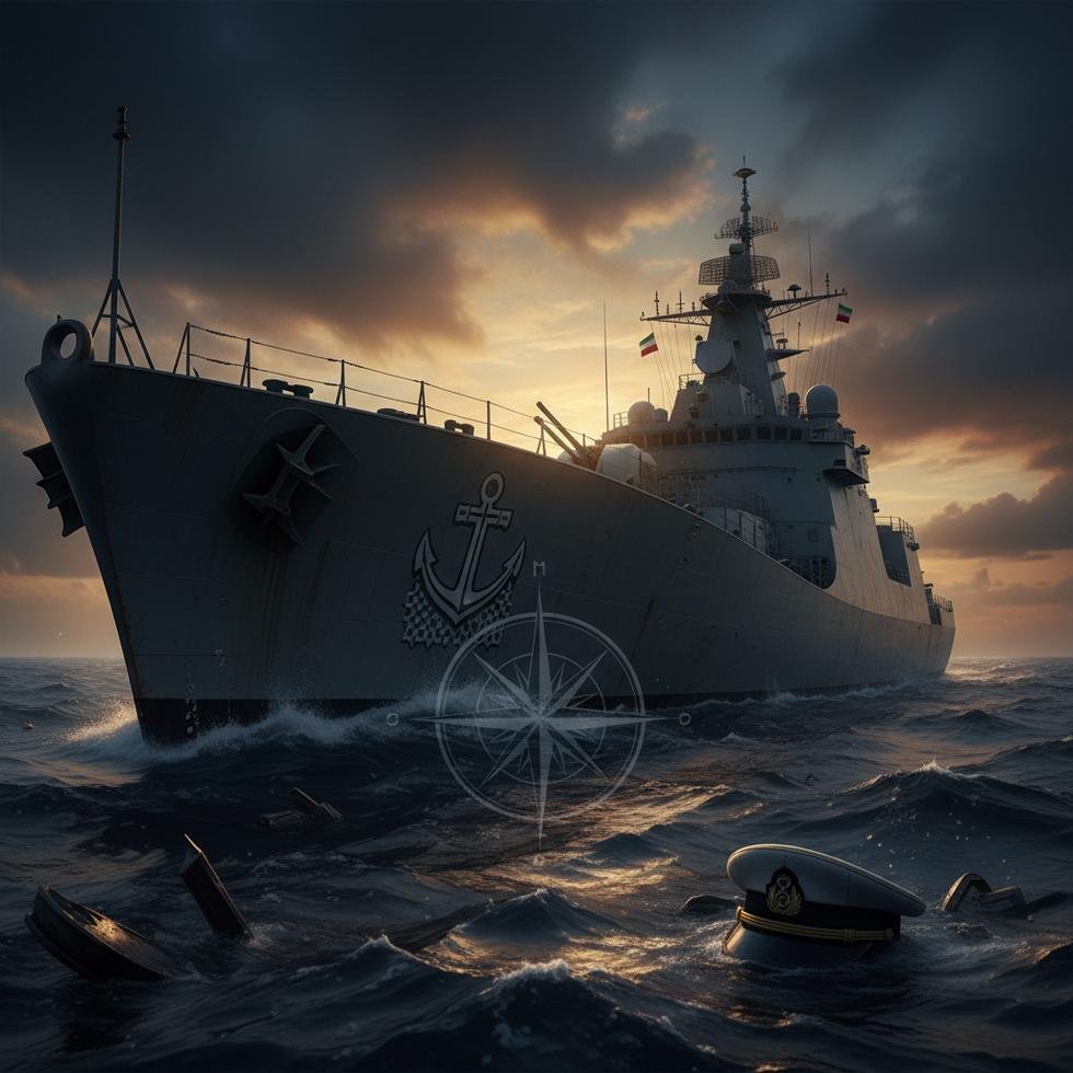 İran Deniz Kuvvetleri Komutanı Tuğamiral Ali Rıza Tengsiri'nin fotoğrafı