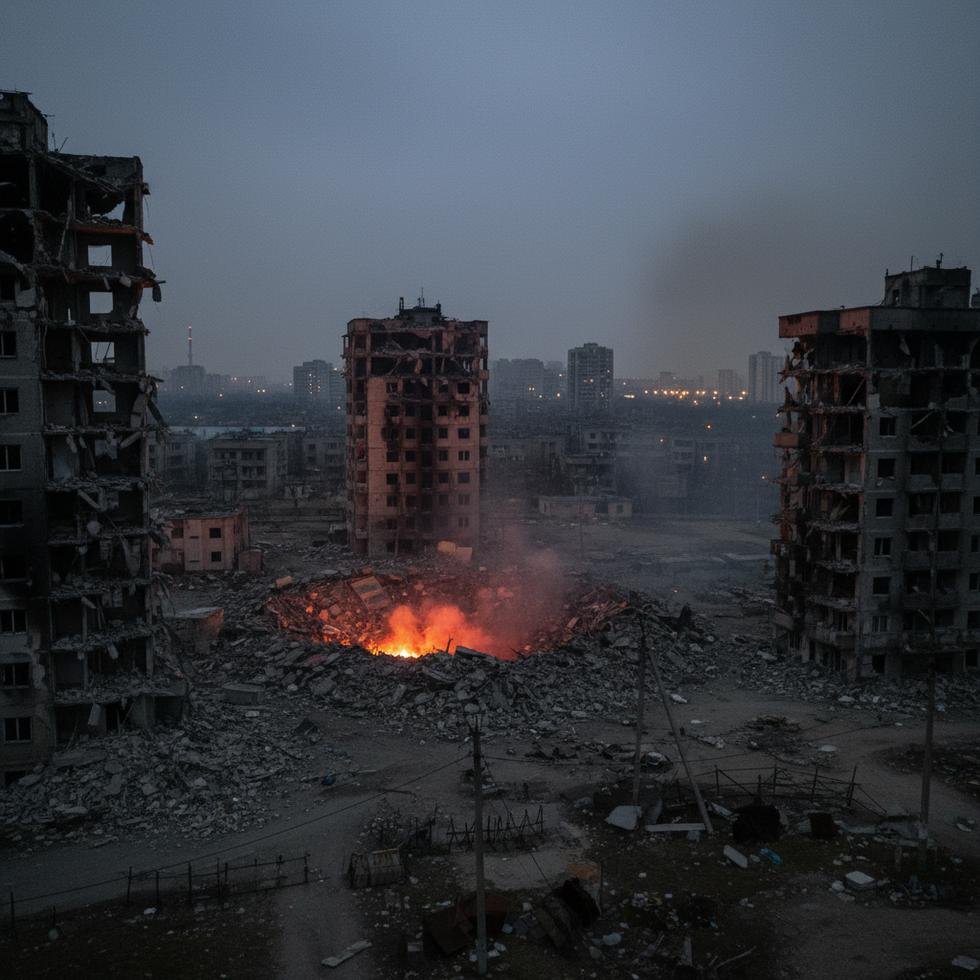 Tel Aviv'de füze düşen bölge