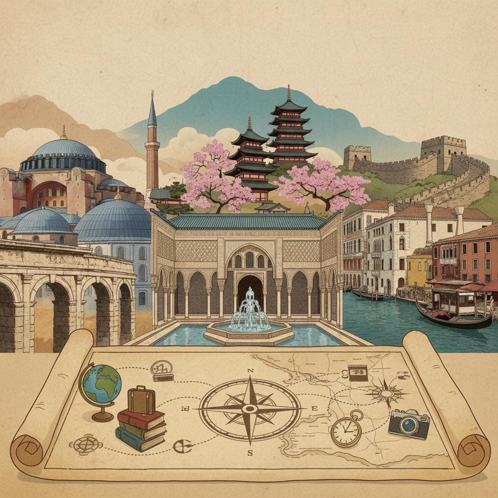 İlber Ortaylı'nın önerdiği 10 şehirden oluşan medeniyet rotası