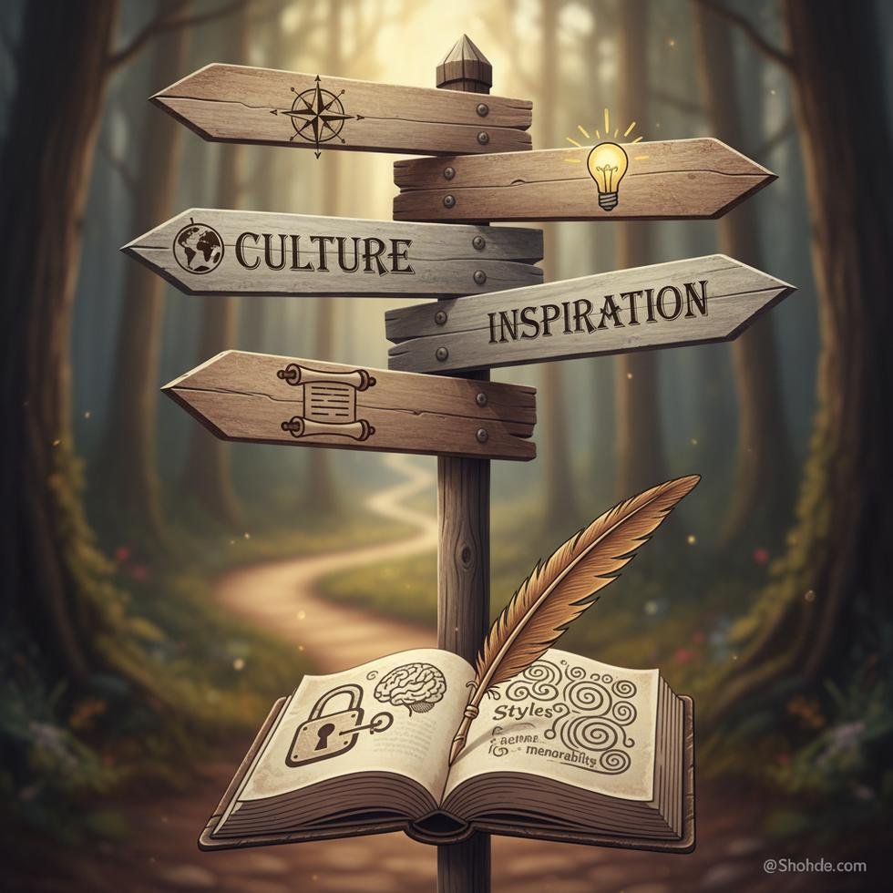 Farklı tarzlarda İngilizce kullanıcı adı önerileri tablosu