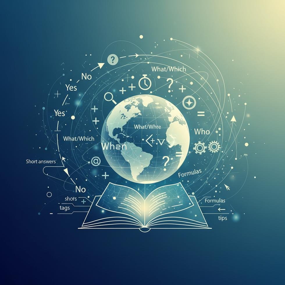 İngilizce soru cümleleri rehberi görseli