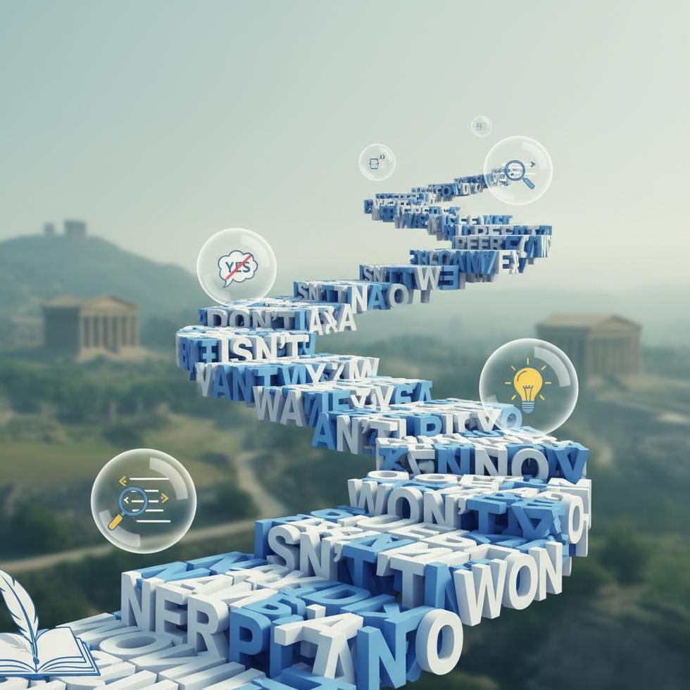 İngilizce olumsuz cümle kurma ile ilgili eğitim içeriği