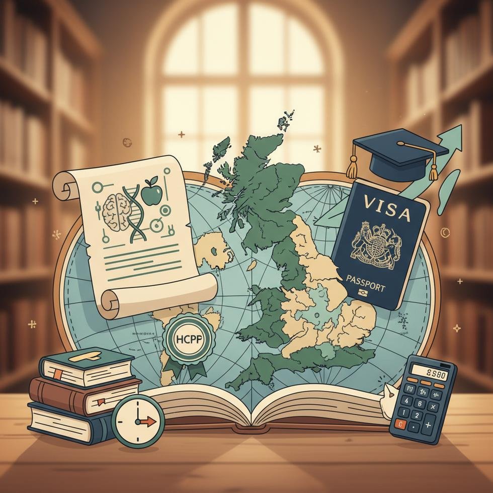 İngiltere'de kayıtlı diyetisyen olmak için eğitim ve HCPC süreci