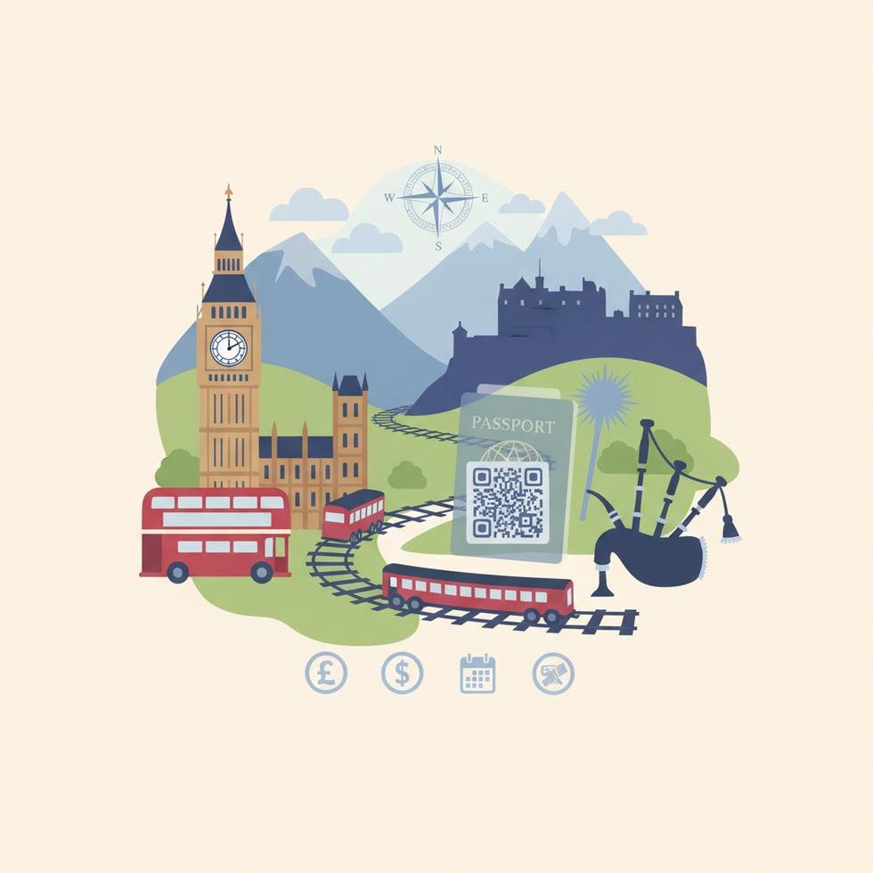 İngiltere öğrenci vizesi ile İskoçya seyahati ve planlama rehberi