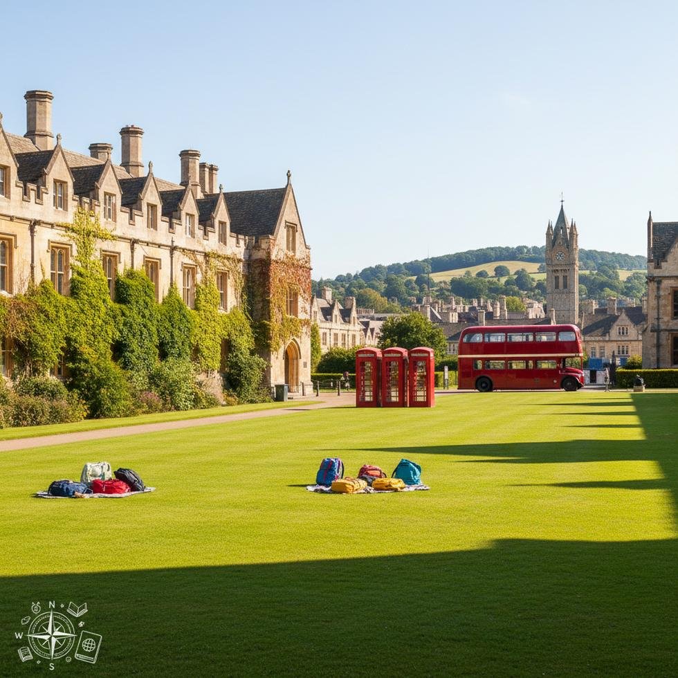 İngiltere yaz kampında gençlerin sosyal ve güvenli ortamda bulunması