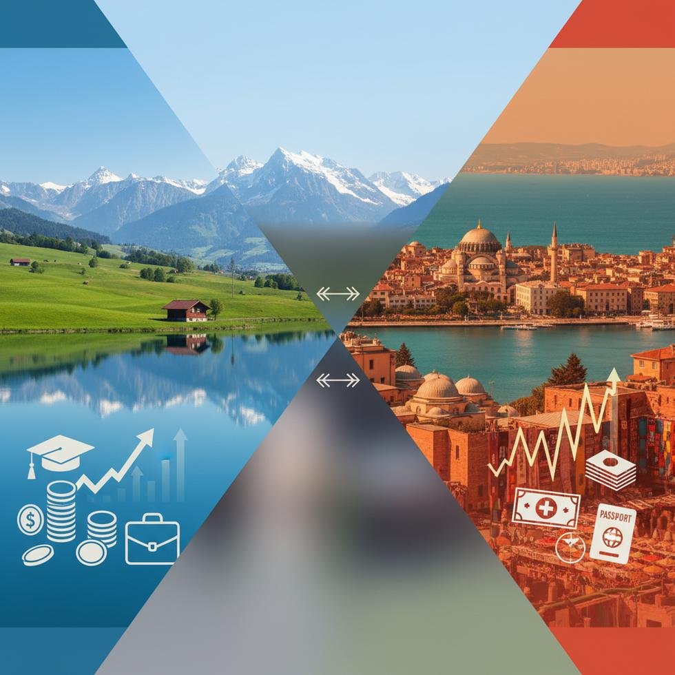 İsviçre ve Türkiye ekonomisi ve yaşam maliyetleri karşılaştırması