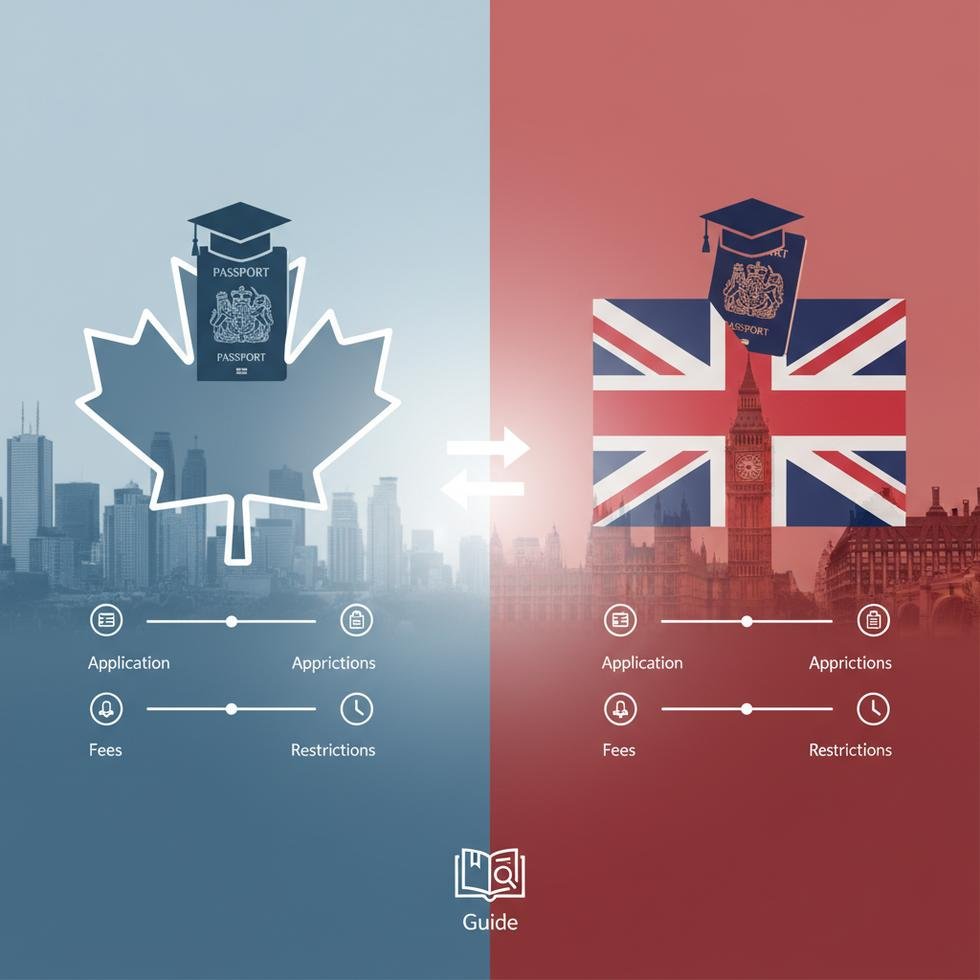 Kanada PGWP ve İngiltere Graduate Route mezuniyet sonrası çalışma rehberi görseli