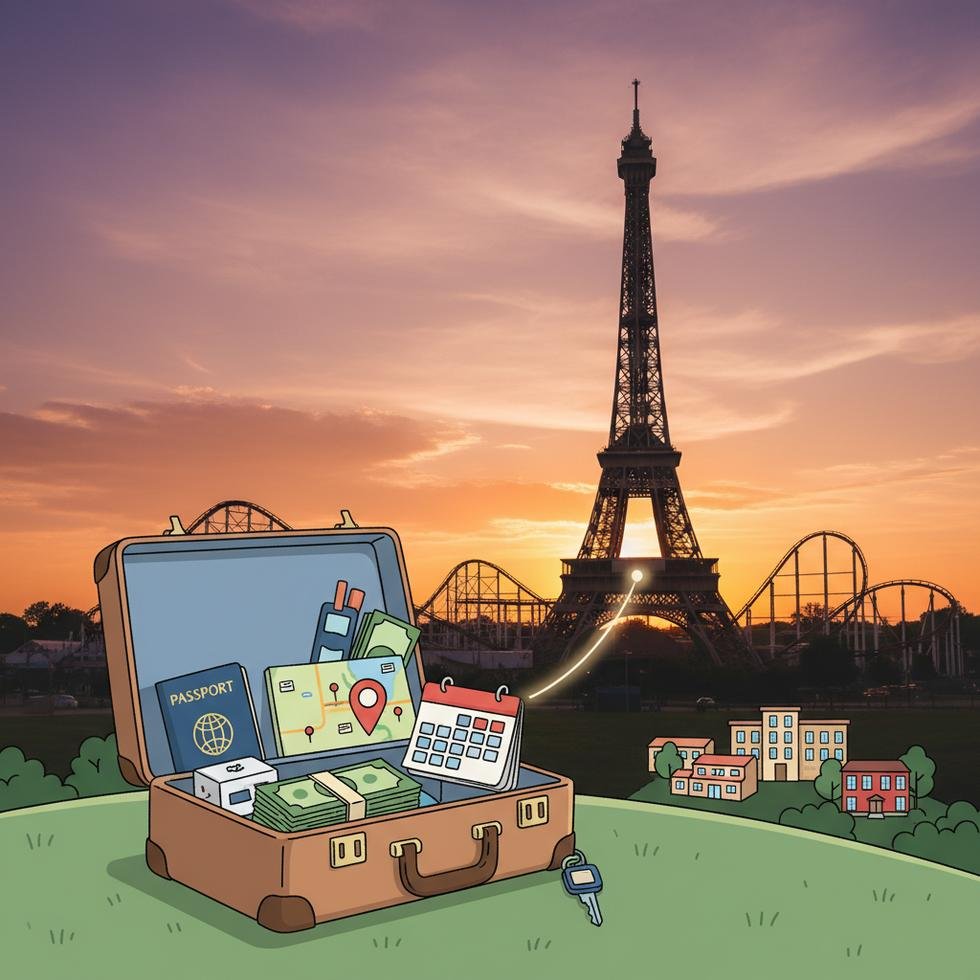 Kings Island eğlence parkında Work and Travel deneyimi