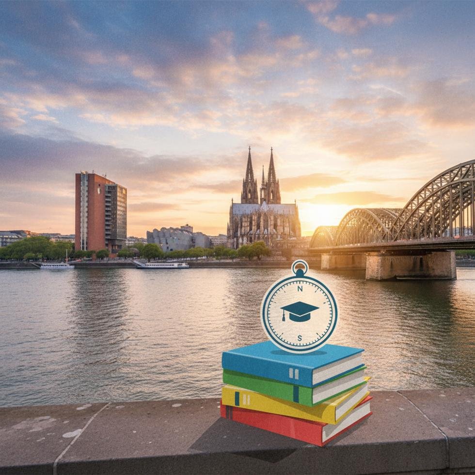 Köln’de Üniversite hayatı ve kampüs manzarası