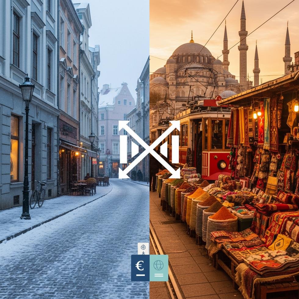 Letonya mı Türkiye mi? Ekonomi ve yaşam maliyeti karşılaştırması görseli