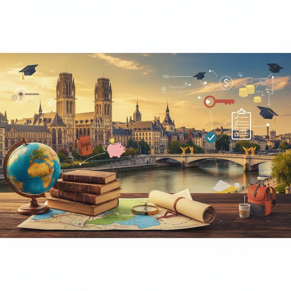 Liège'de üniversite ve öğrenci yaşamı ile ilgili genel görünüm