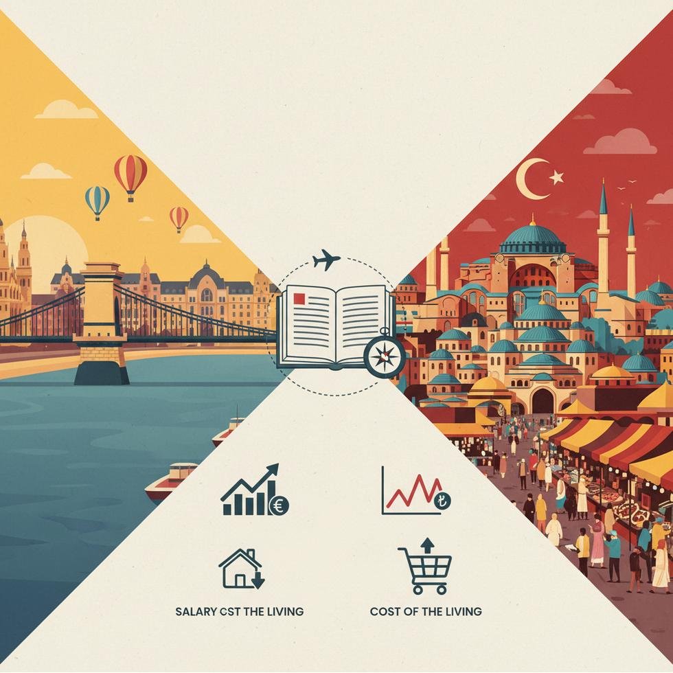 Macaristan ve Türkiye'nin ekonomik ve yaşam maliyeti karşılaştırması
