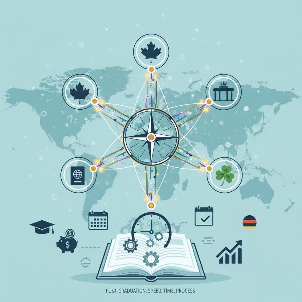 Mezuniyet sonrası kalıcı oturum almak isteyenler için 5 ülke rehberi