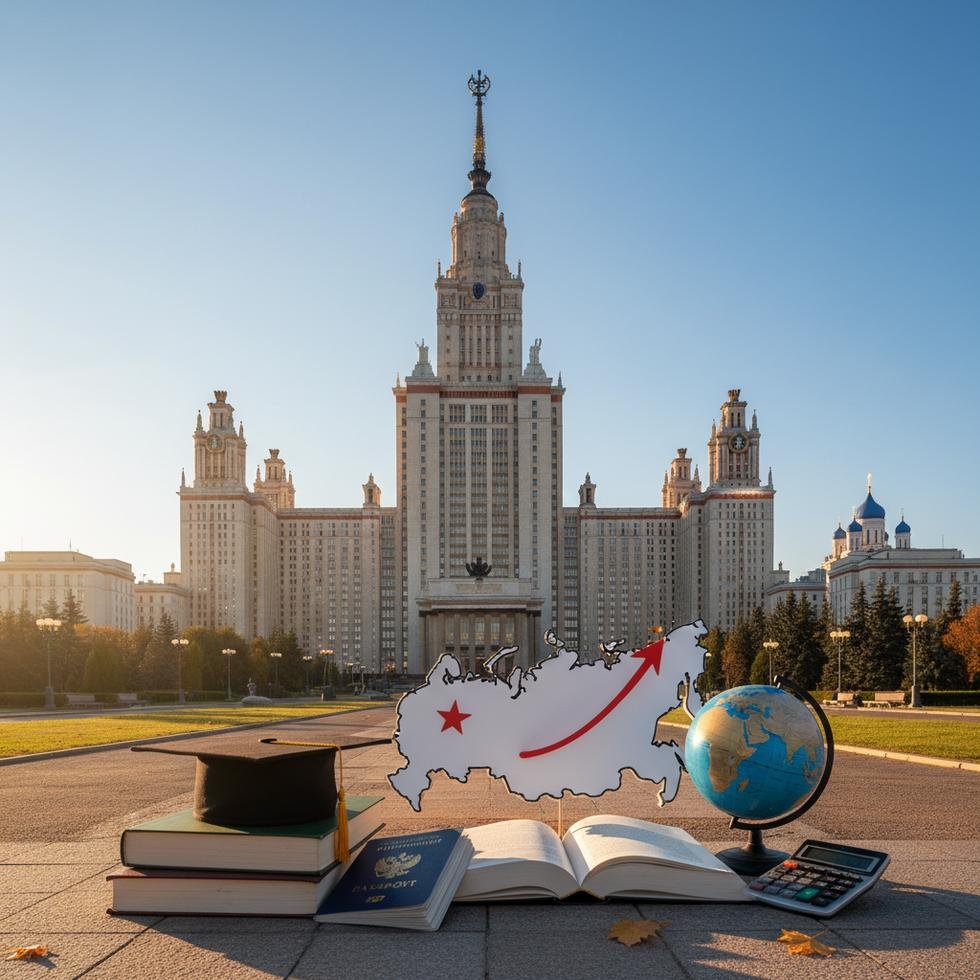 Moskova üniversiteleri kampüs görünümü ve öğrenci aktiviteleri