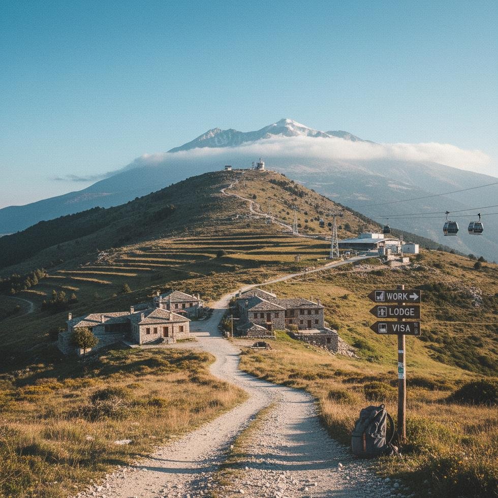 Mount Olympus su parkında çalışmak için rehber