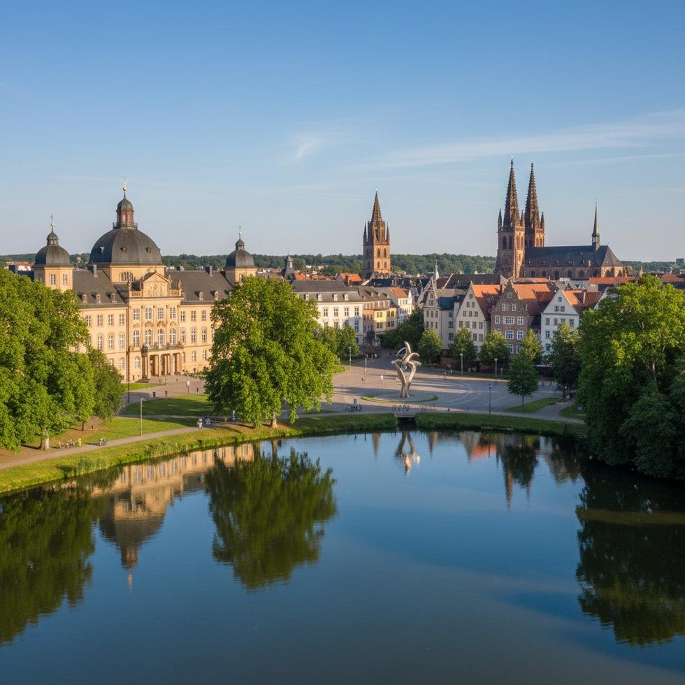 Münster'de üniversite kampüsü ve öğrenci yaşamı