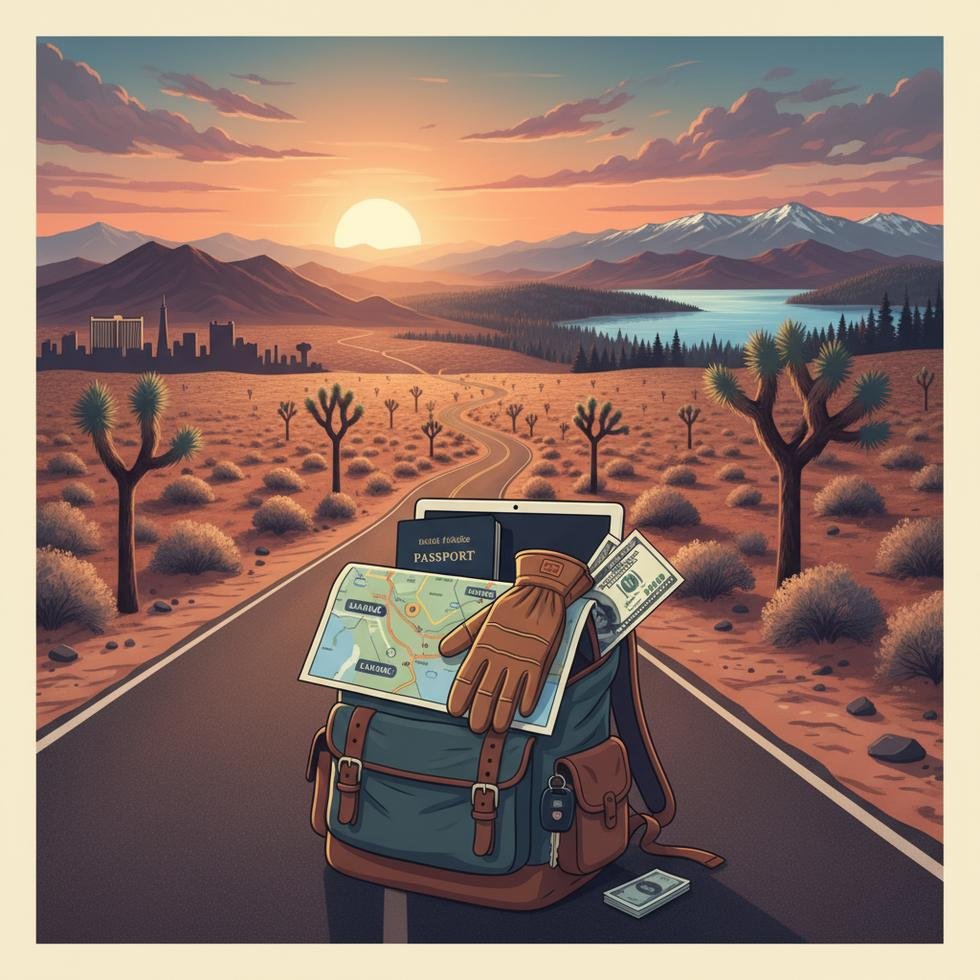 Nevada eyaletinde Work and Travel programı kapsamında çalışma ve yaşam sahneleri