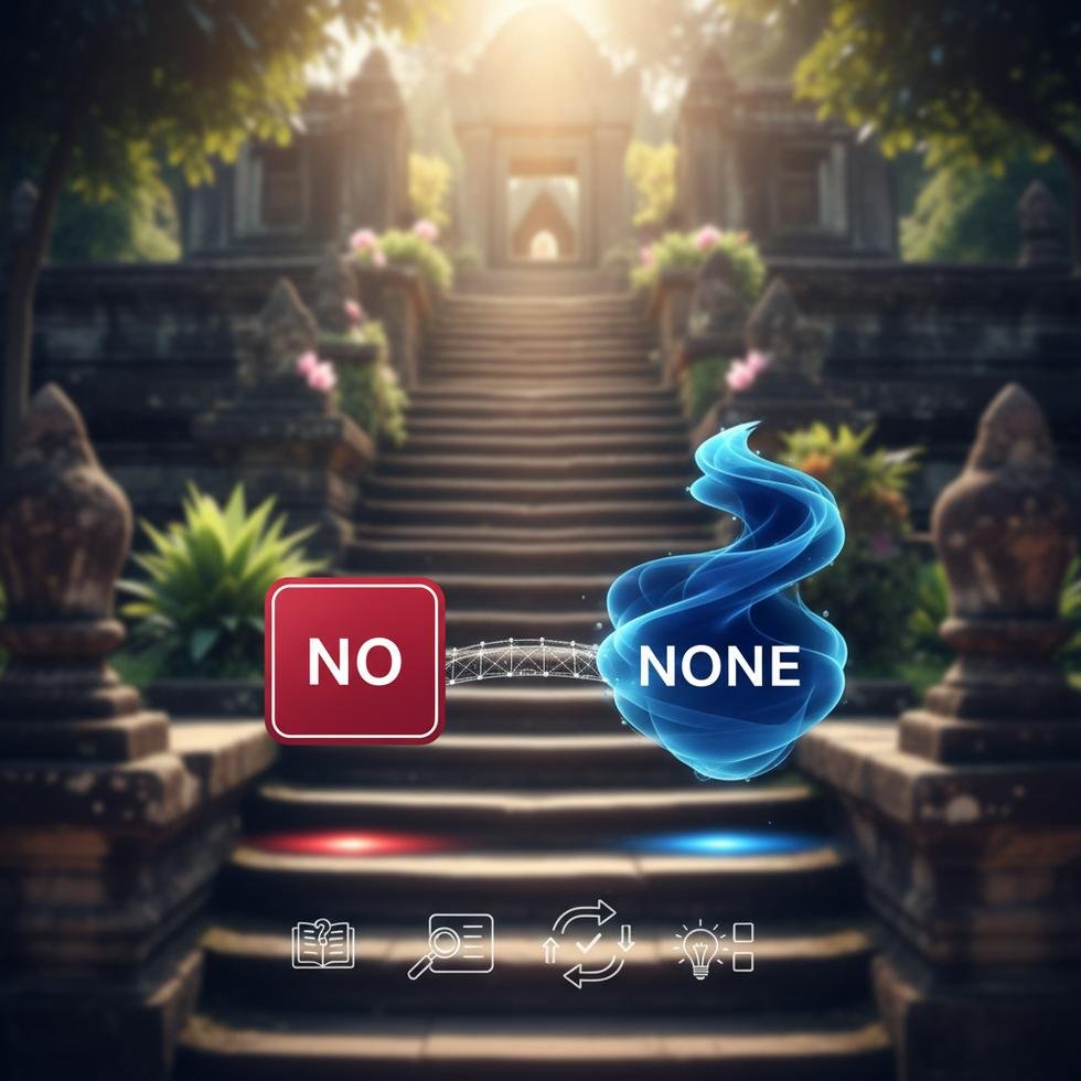 No ve None kelimelerinin İngilizce kullanımı hakkında grafik