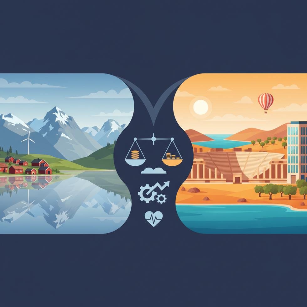 Norveç ve Türkiye arasında maliyet, yaşam ve kariyer karşılaştırması tablosu