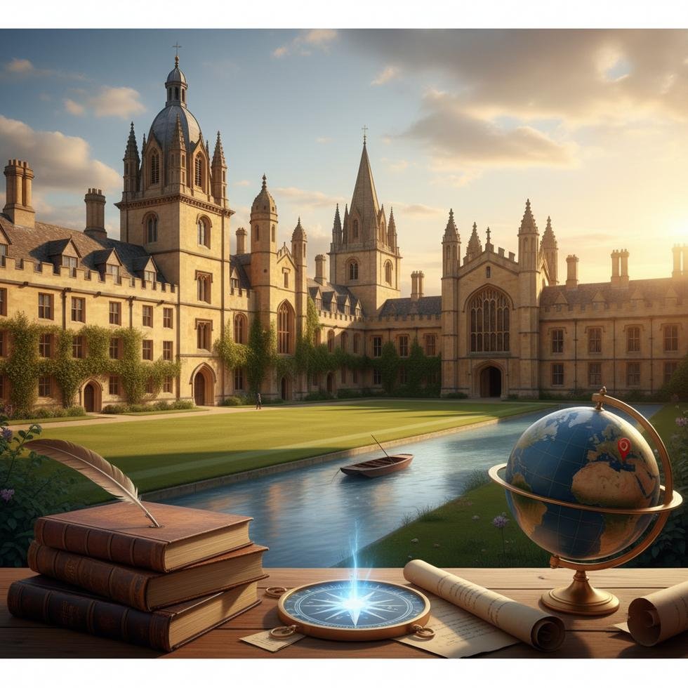 Oxford Üniversitelerine başvuru rehberinin kapak görseli