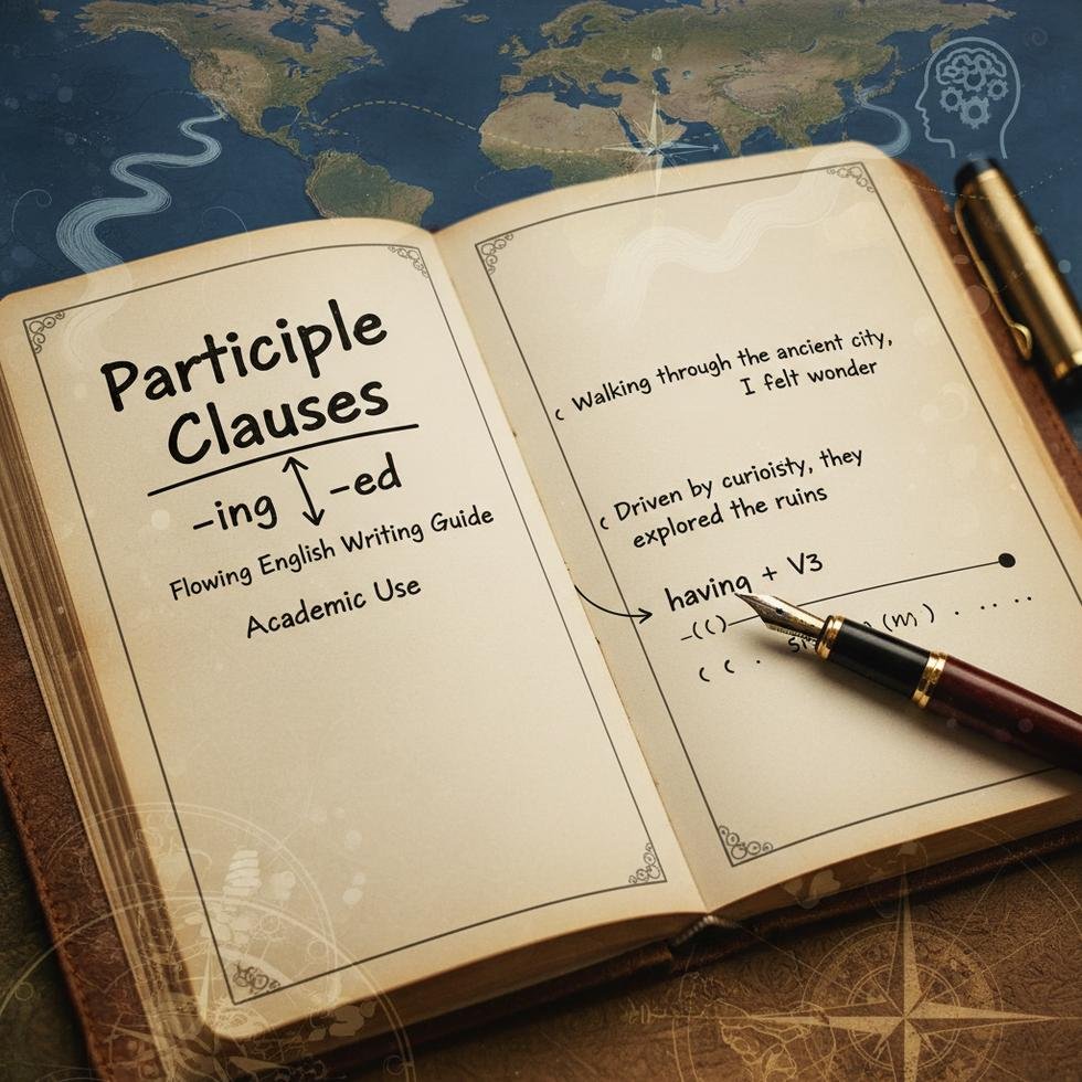 Participle Clauses yapılarının İngilizce yazımda kullanımı