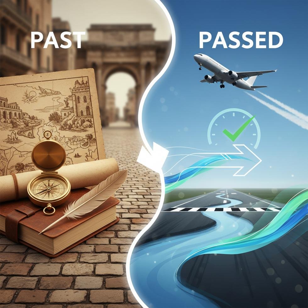 Past ve Passed kelimelerinin doğru kullanımıyla ilgili rehber