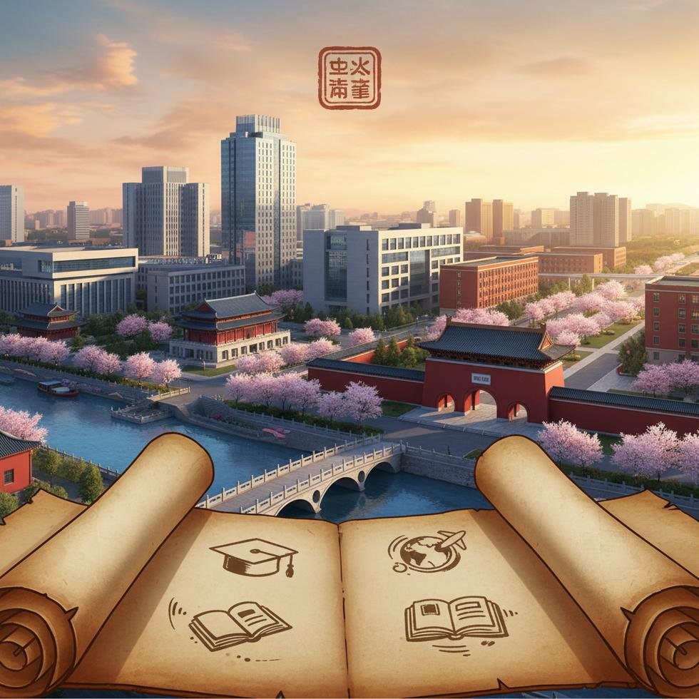 Pekin’de üniversite eğitimi için kampüs ve öğrenci ortamı