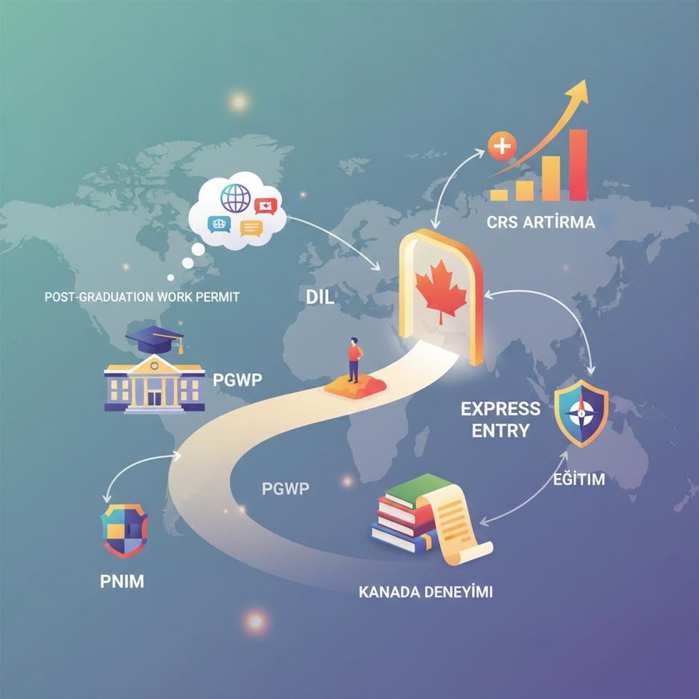 Kanada'da PGWP sahipleri için Express Entry ve CRS artırma rehberi