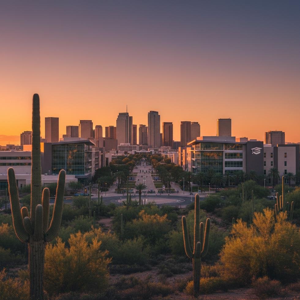 Phoenix’te üniversite kampüsü ve kampüs hayatı