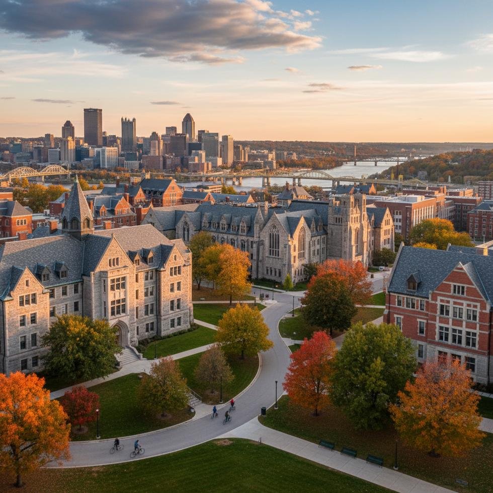 Pittsburgh Üniversiteleri Kampüs Görünümü ve Eğitim Süreci