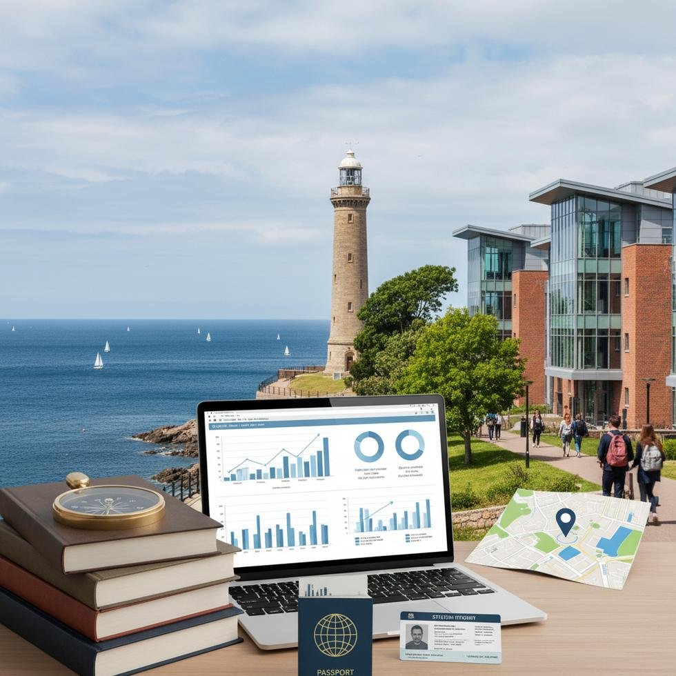 Plymouth’ta üniversite kampüsü ve yaşam alanları