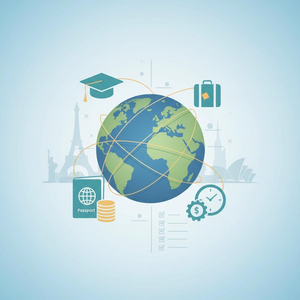 İş teklifi olmadan mezuniyet sonrası çalışma izni rehberi grafik görseli