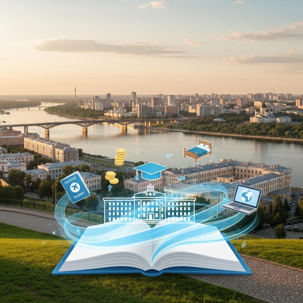 Samara şehrinde üniversite kampüsü ve öğrenci yaşamı