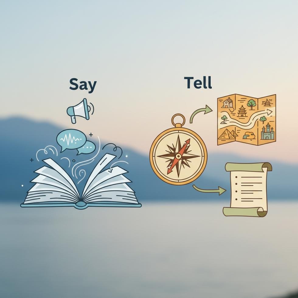 Say ve Tell fiillerinin doğru kullanımı ile ilgili rehber