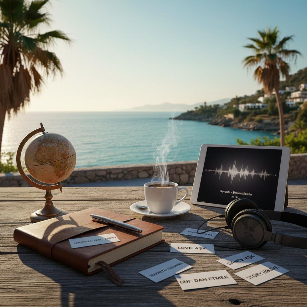 Senorita şarkısının temalarını ve anlamını anlatan grafik