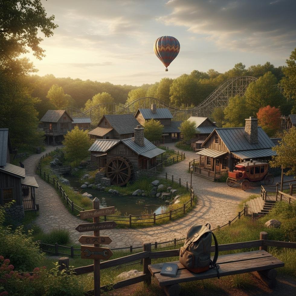Silver Dollar City tema parkında Work and Travel deneyimi