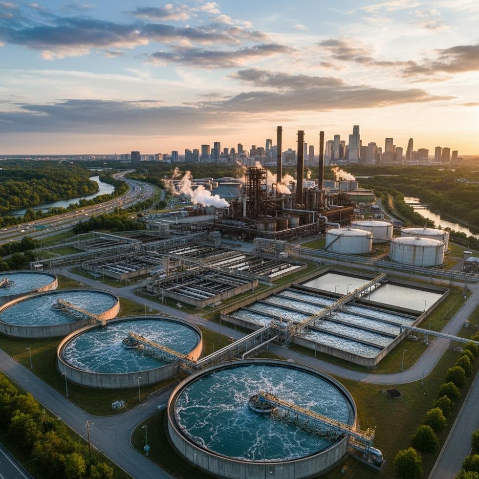 Altyapı ve su arıtma tesisi