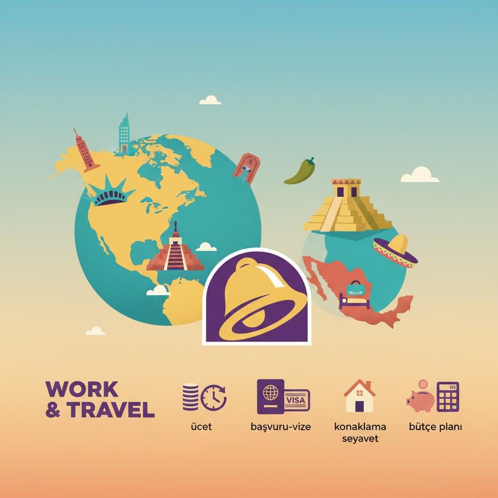 Taco Bell restoranda Work and Travel programı kapsamında çalışma ortamı