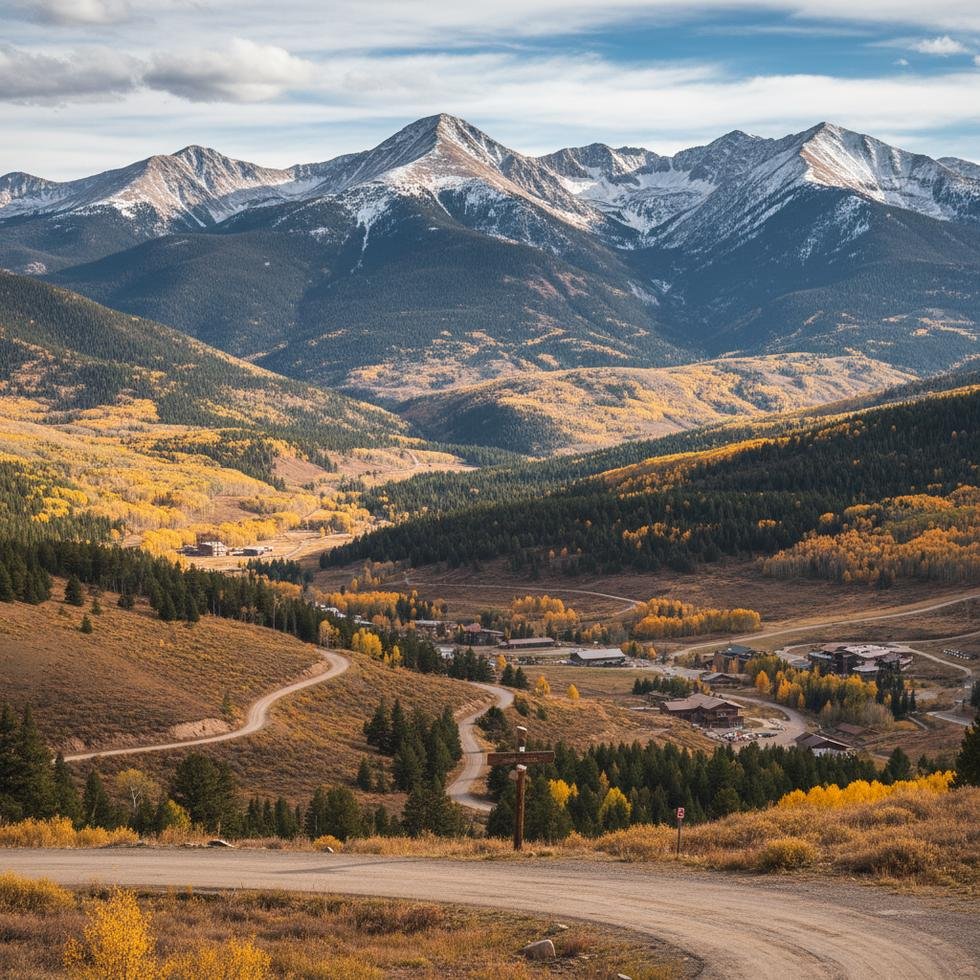 Taos Ski Valley'de Work and Travel programına katılan öğrenciler