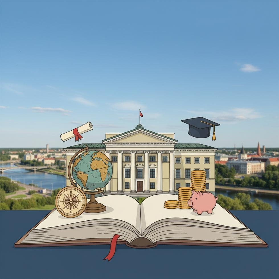 Tartu’da üniversite kampüsü ve öğrenci yaşamı