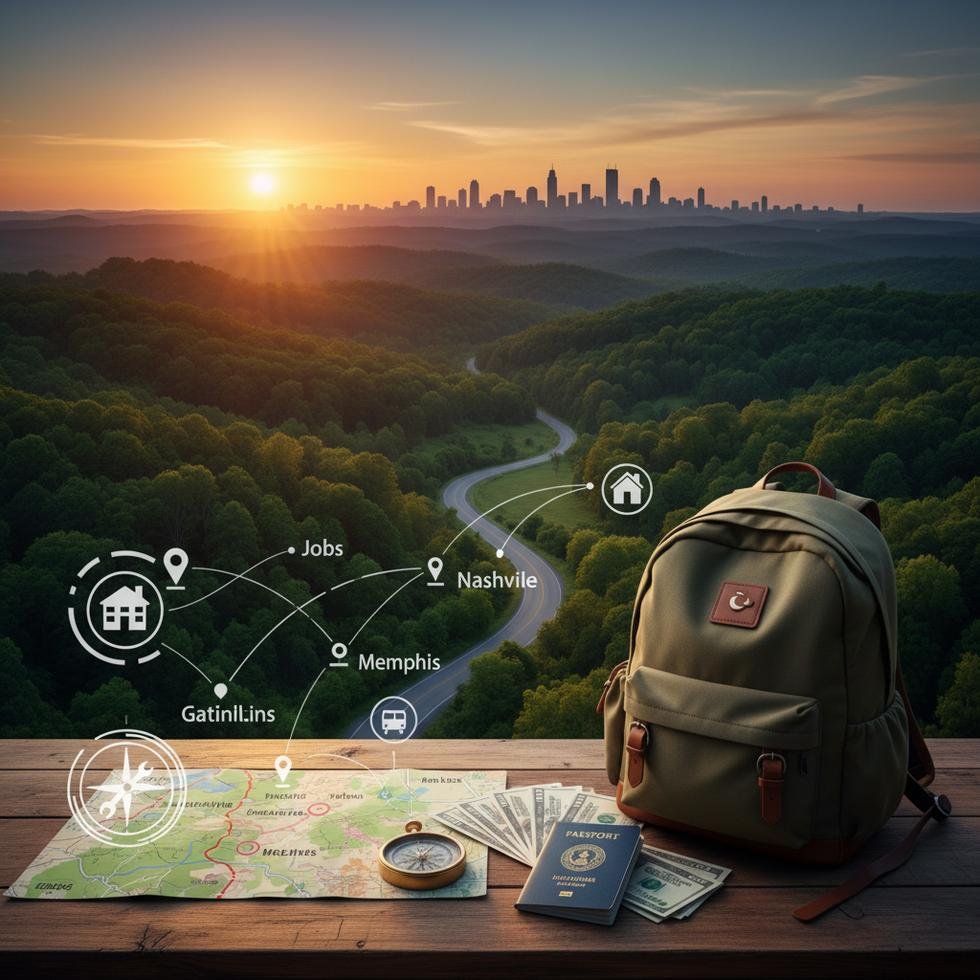 Tennessee Work and Travel programı için şehirler, işler ve bütçe rehberi görseli