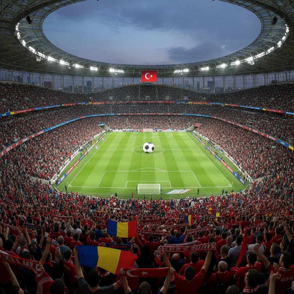 Romanya ve Türkiye milli futbol takımları karşılaşması