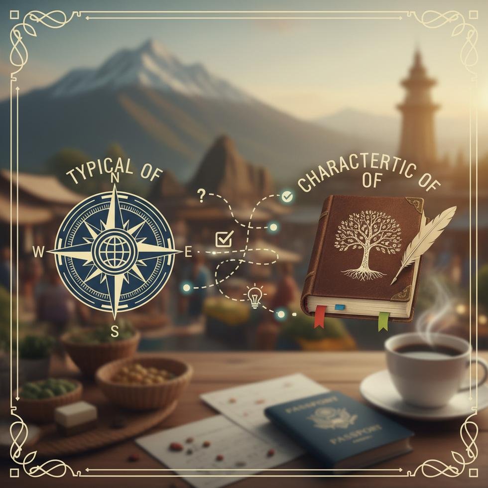 Typical of ve characteristic of ifadelerinin karşılaştırılması