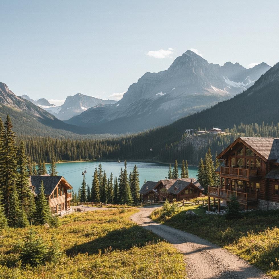 Wilderness Resort su parkında çalışan Work and Travel katılımcıları