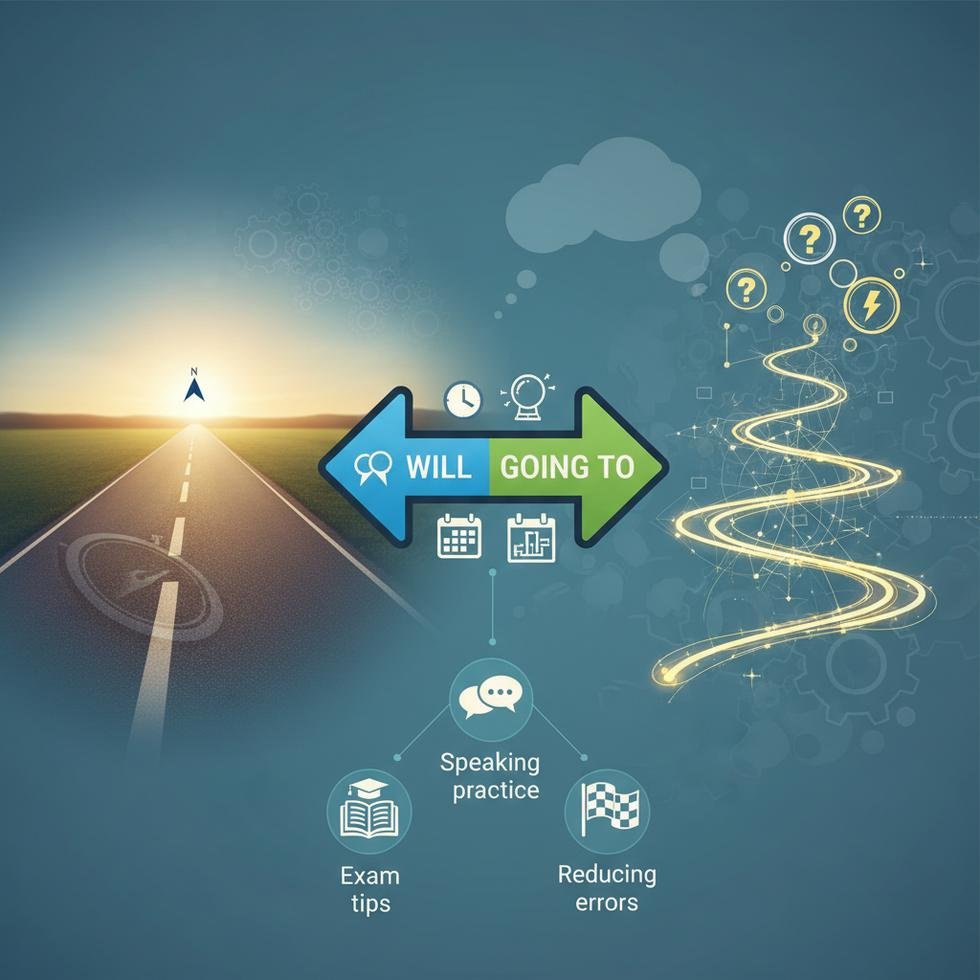 Will ve Going to yapılarının gelecek zamanı anlatımı için karşılaştırılması