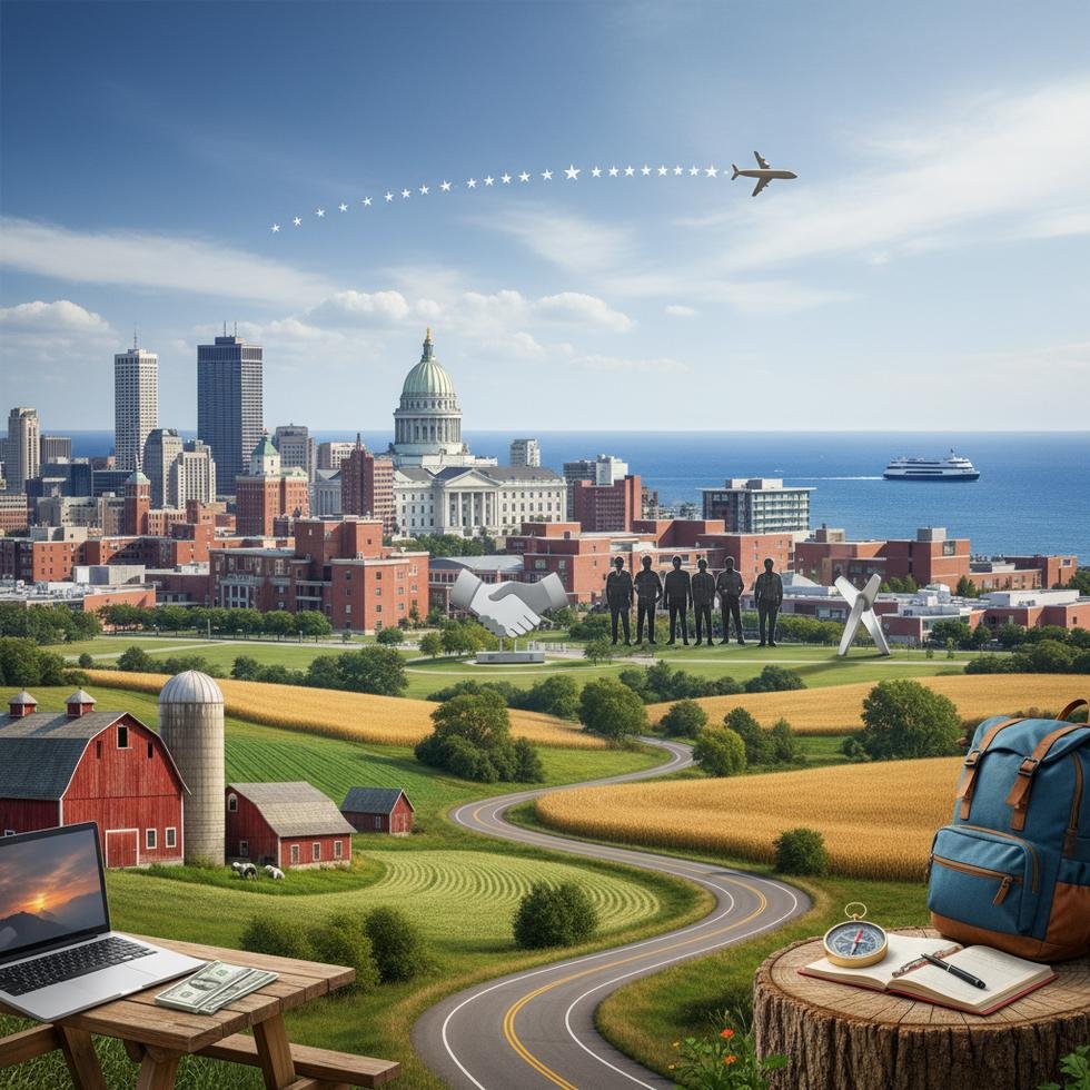 Wisconsin Work and Travel rehberi için şehirler ve iş imkanları