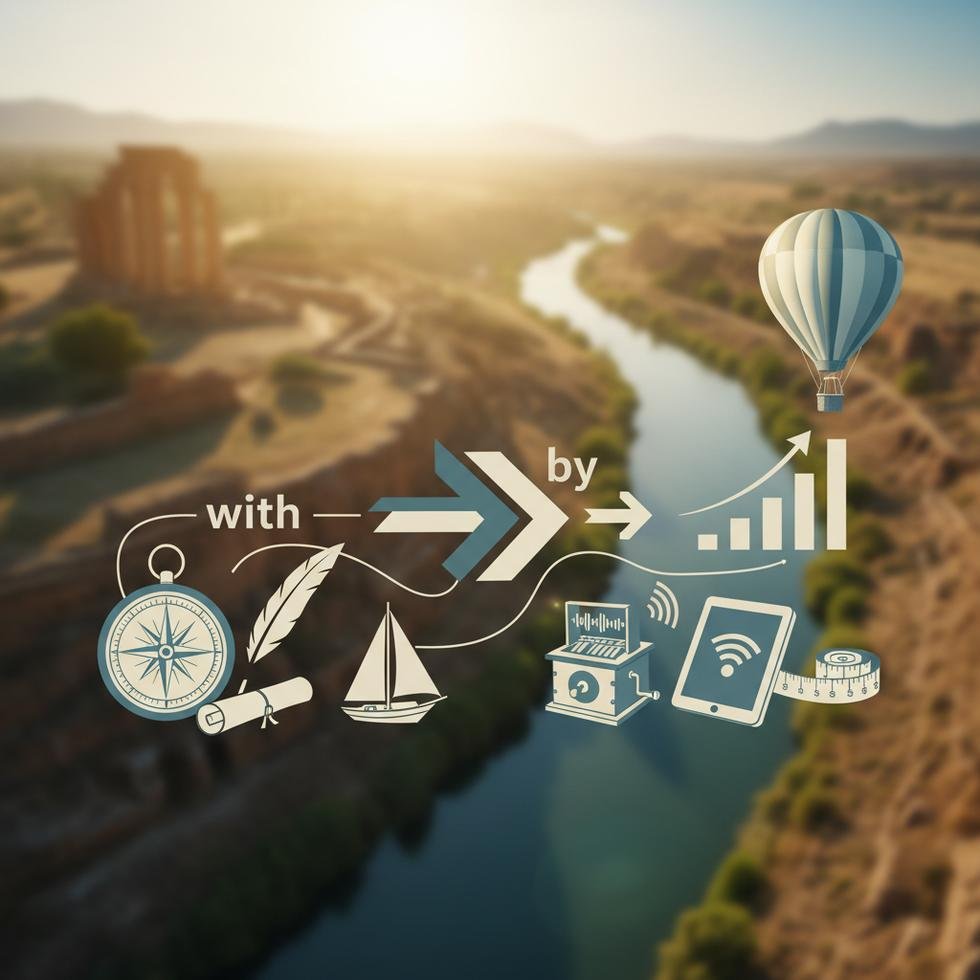 İngilizcede with ve by edatlarının doğru kullanımı ile ilgili bilgilendirici grafik