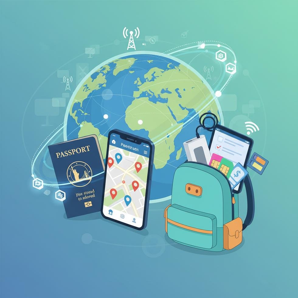 Work and Travel için ABD hattı ve internet kullanımına dair rehber görseli